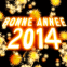 Feu d'artifice "Bonne anne 2014"