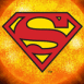 Superman et soleil orange